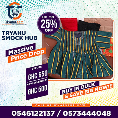 Quality African Smocks Online | Ghanaian Fugu Tryahu